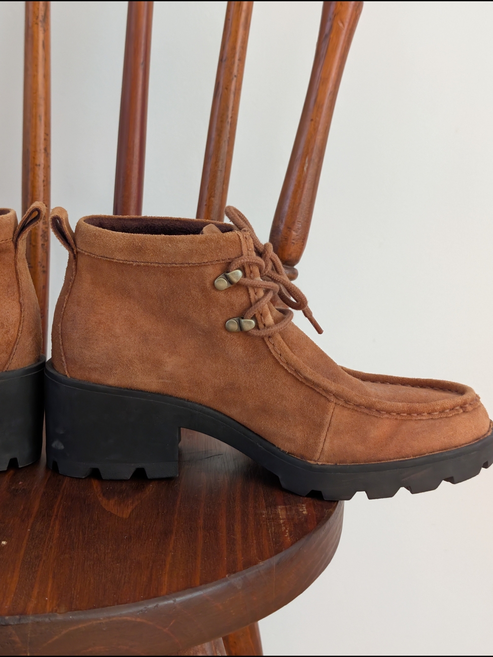 BORN Griffin Bootie Suede Leather Boots - 8.5 - Picture 7 of 12